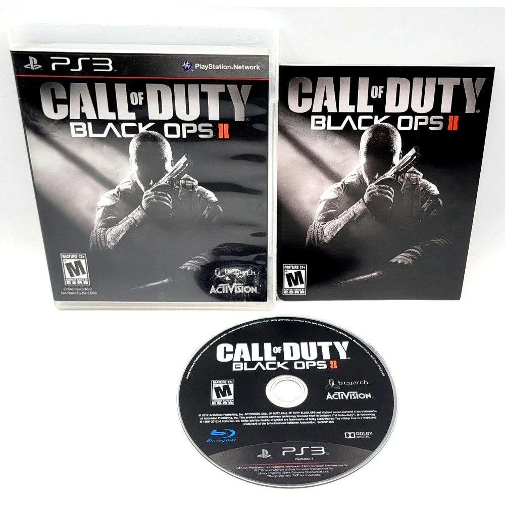 Call of Duty: Black Ops II (2) - Sony PlayStation 3 PS3 CIB COMPLETE IN BOX